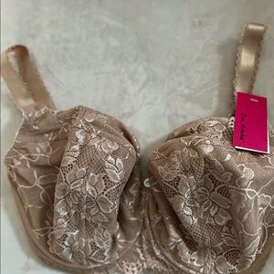 Ewa Michalaka Tan Bra. Handmade from Poland.Smoke Free home. Sold as is.